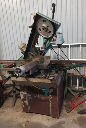 Båndsav IMET BS 280/60 m. rullerbaner