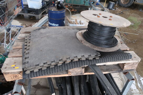 Kabel, gummistop m.v.