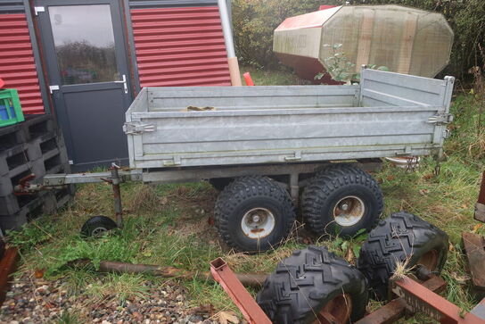 Forhøjet boogietrailer