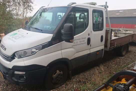 Ladbil/mandskabsvogn IVECO 35C21 3,0D
