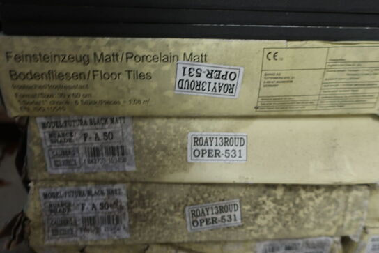 Fliser PALAZZO sort mat/sort