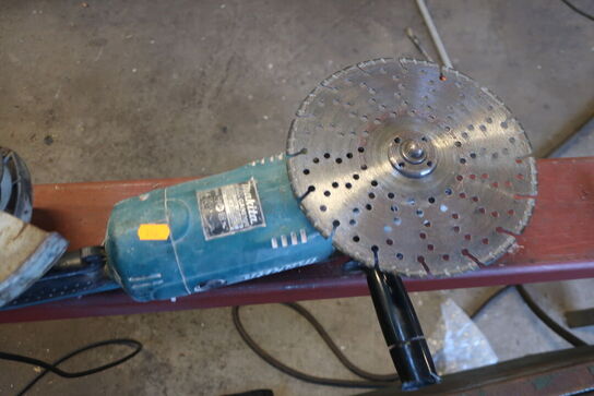 2 stk. vinkelslibere BOSCH & MAKITA