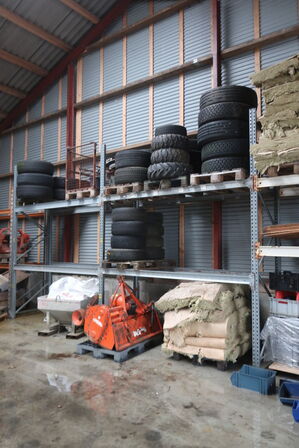 4 fag pallereoler (uden indhold)