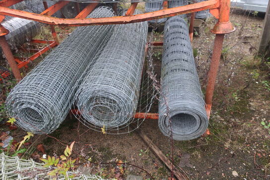 2 stk. barrel m. trådhegn