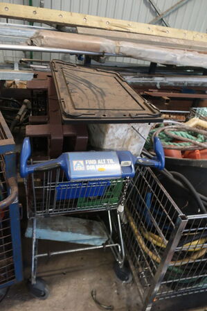 4 stålbure inkl. indhold