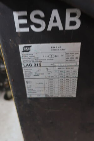 Svejseværk ESAB LAG 315
