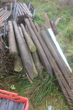 Betonelementer, barrel m.v. (se billeder)