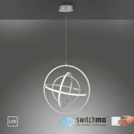 Paul neuhaus planet led pendel m. dæmp(ubrugt)