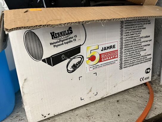 MCS Gas Varmeblæser, Klapstige m.m