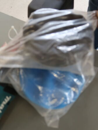 Polermaskine 125mm MAKITA DPO500 med 1 batteri