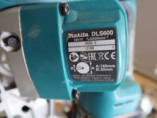 Kap-/geringssav MAKITA DLS600 med 1 batteri