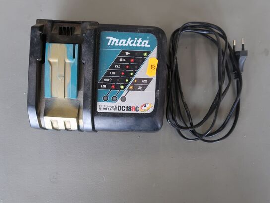 Batterilader MAKITA DC18RC