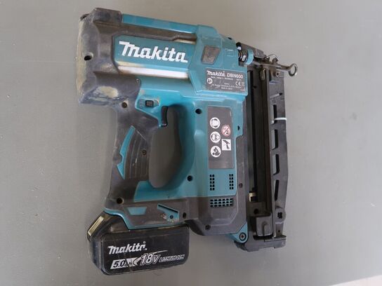 Dykkerpistol MAKITA DBN600 med 1 batteri