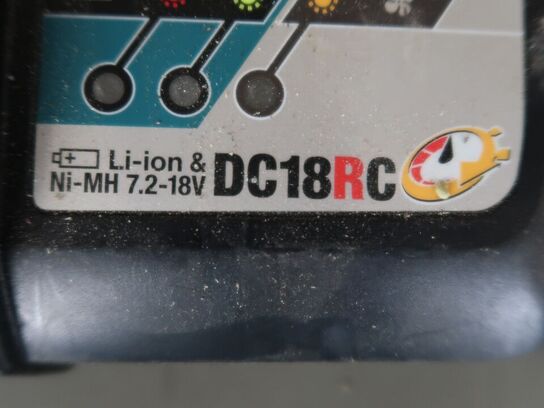 Batterilader MAKITA DC18RC