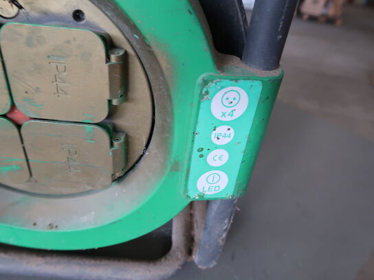 Kabelrumme med 4 udtag, 25m