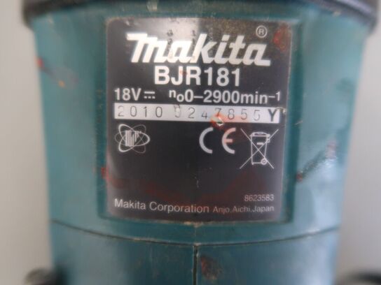 Bajonetsav MAKITA BJR181 med 1 batteri