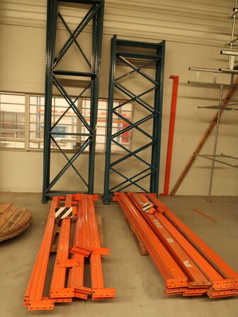 Pallereoller (stort lot, se beskrivelse)