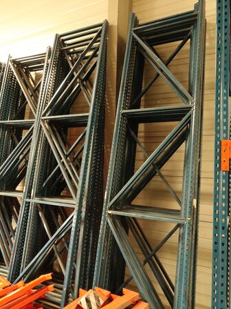 Pallereoller (stort lot, se beskrivelse)