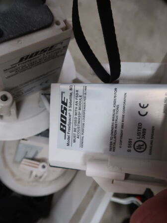 Højtaler inkl. Anlæg, stand og funktion ukendt