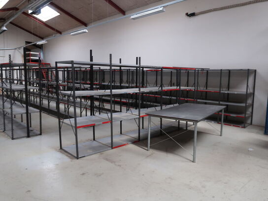 Stålreoler 63 sektioner (alle på billederne)