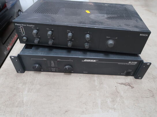 Højtaler inkl. Anlæg, stand og funktion ukendt