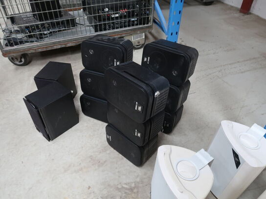 Højtaler inkl. Anlæg, stand og funktion ukendt