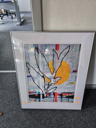 Tryk sign. JET-TE L. RANNING "Flor Amarillo"