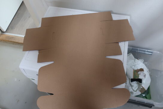 1 pll. papemballage ufoldet 290x175x85 mm