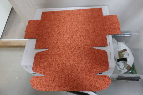 1 pll. papemballage ufoldet 290x175x85 mm
