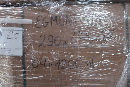 1 pll. papemballage ufoldet 290x175x85 mm
