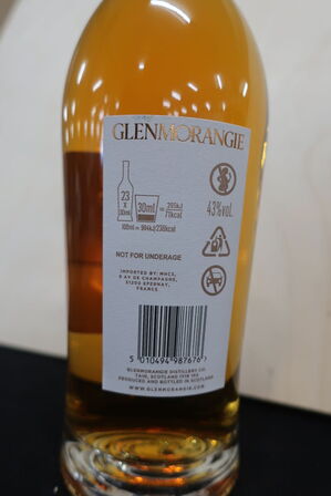 Whiste GLENMORANGIE 18 years