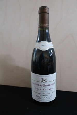2 fl. hvidvin CHASSAGNE-MONTRACHET Clos de la Maltroie 2019