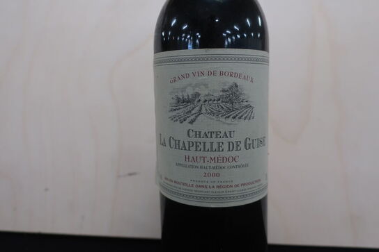 Rødvin CHATEAU LA CHAPELLE DE GUISE Haut-Médoc 2000