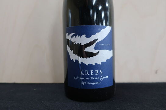 3 fl. Rødvin KREBS Spätburgunder 2018