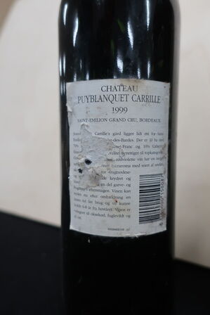 2 fl. Rødvin CHATEAU PUYBLANQUET CARRILLE St. Emilion 1999
