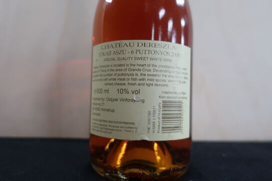Dessertvin CHAETAU DERESZLA Tokaji 2008