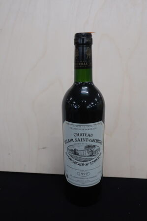 Rødvin CHATEAU Belair St. Georges St. Emilion 1999