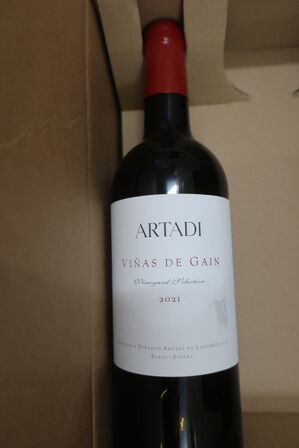 4 fl. Rødvin ARTADI VANAS DE GAIN Tempranillo 2021