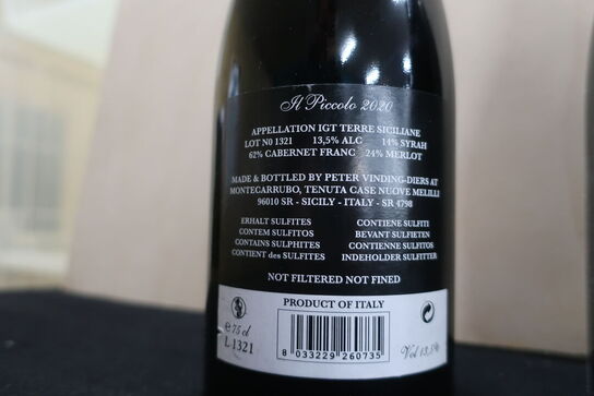 3 fl. Rødvin VIGNOLO Vinding Montecarrubo 2020 