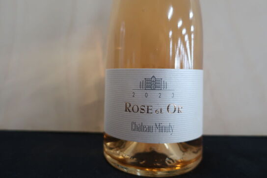 4 fl. Rosévin CHATEAU MINUTY Rose et Or 2023