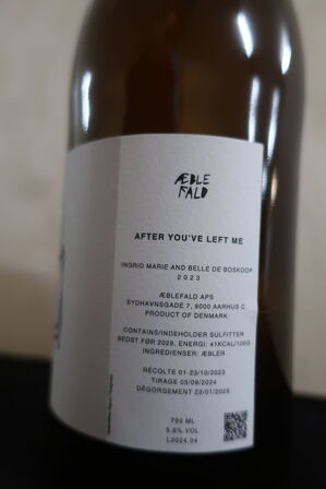 3 fl. Hvidvin ÆBLE FAD After You've Left me 2023