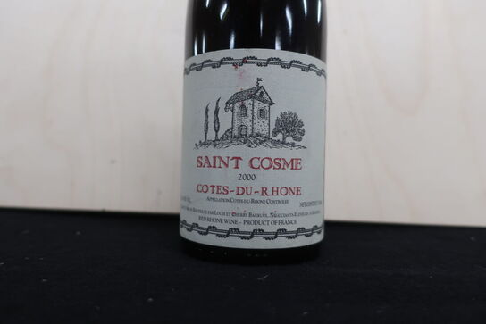 Rødvin SAINT COSME Cotes-Du-Rhone 2000