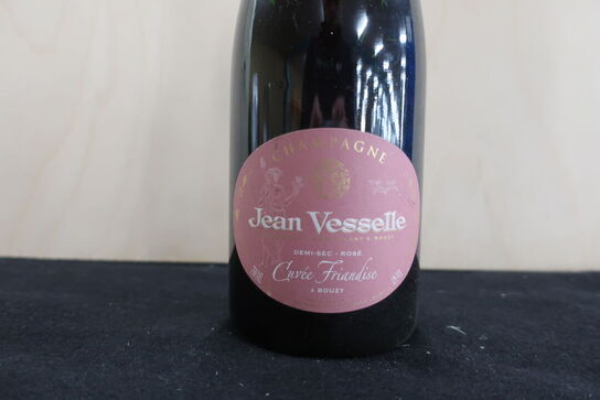 Champagne JEAN VESSELLE Demi-Sec-Rosé 