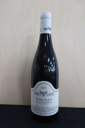 3 fl. Rødvin DOMAINE CHAVY-CHOUET Volnay Sous La Chapelle 2015