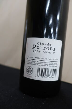 2 fl. Rødvin CIMS DE PORRERA Priorat 2008