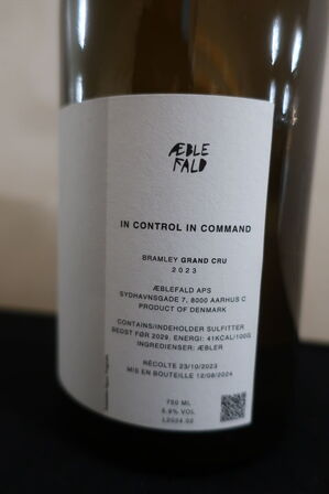 3 fl. Hvidvin ÆBLE FAD Bramley Grand Cru 2023