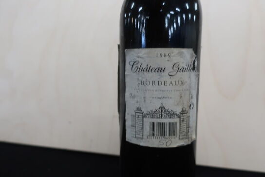 Rødvin CHATEAU GAILLOU Bordeaux 1989