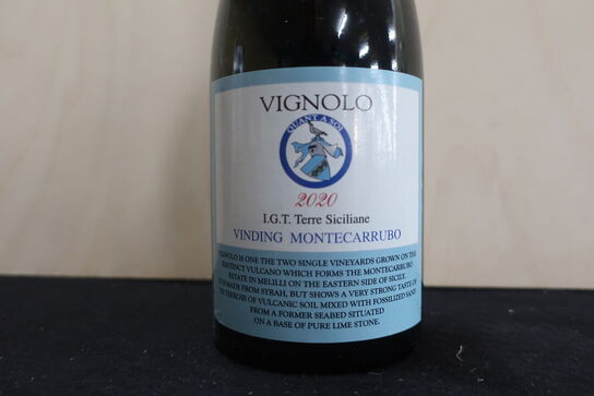 3 fl. Rødvin VIGNOLO Vinding Montecarrubo 2020