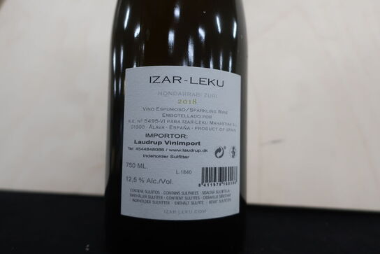 3 fl. Hvidvin IZAR-LEKU HONDARRABI ZURI 2018