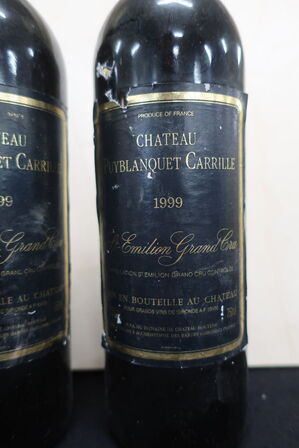 2 fl. Rødvin CHATEAU PUYBLANQUET CARRILLE St. Emilion 1999